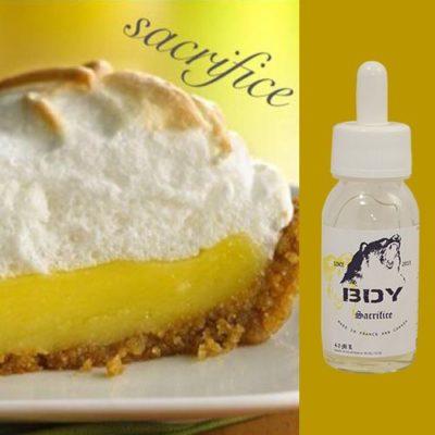 Sacrifice E-liquide citron tarte meringuée premium par BDY