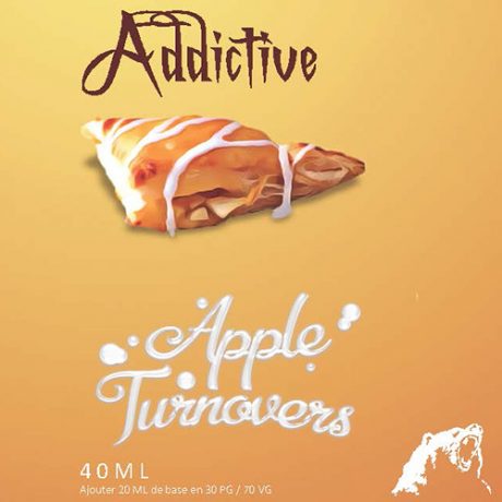 Etiquette Apple Turnovers de chez BDY