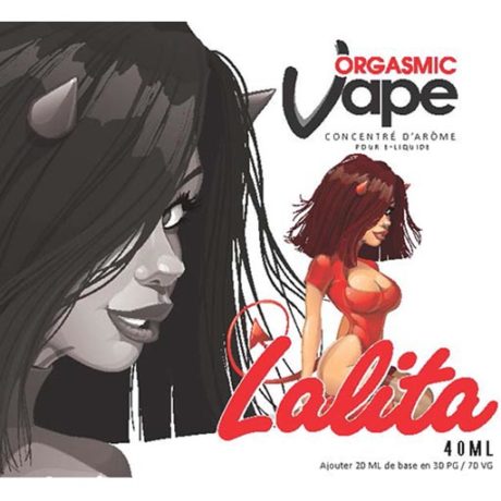 Fiole e-liquide Lalita par Orgasmic vape